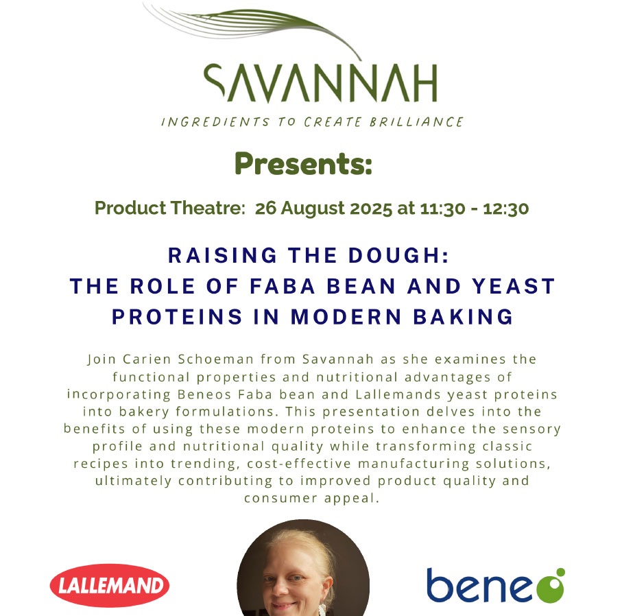 Savannah Ingredients at SAAFoST Congress